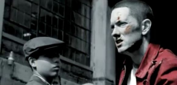 Bloodied and Injured Eminem Does VMAs 2010 Promo