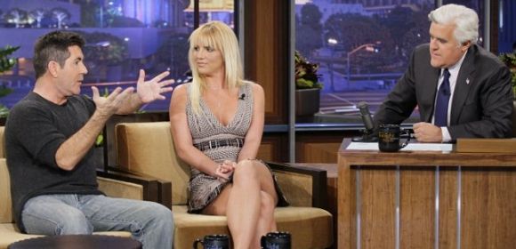 Britney Spears, Simon Cowell Talk to Jay Leno – Video