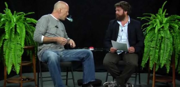 Bruce Willis Is Super Awkward, Hilarious in Between Two Ferns Interview