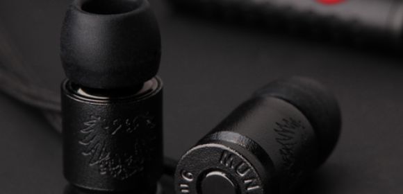Bullet-Shaped Munitio Headphones Now Also Available in Black