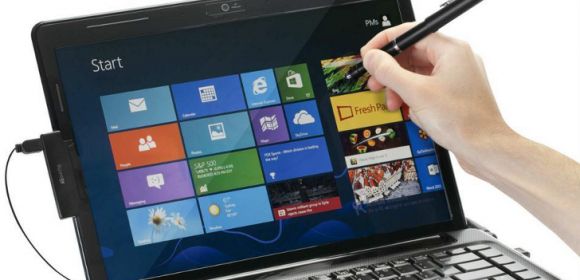 CES 2013: Targus Touch Pen Converts Any Windows 8 PC to a Touchscreen Device