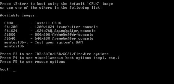 CRUX 2.7 Comes with Linux Kernel 2.6.35.6