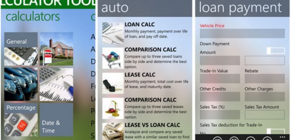 Calculator Toolbox Updated to 2.0 on Windows Phone 8