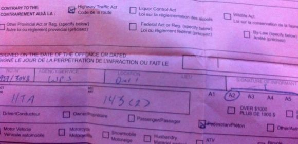 Canadian Man Fined for Walking “More than Two Abreast”
