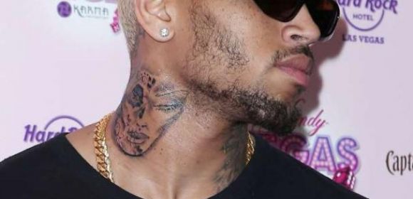 Chris Brown’s Neck Tattoo Is Not of a Battered Rihanna