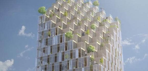 Company Wants to Build Solar-Powered Wooden Skyscraper in Stockholm