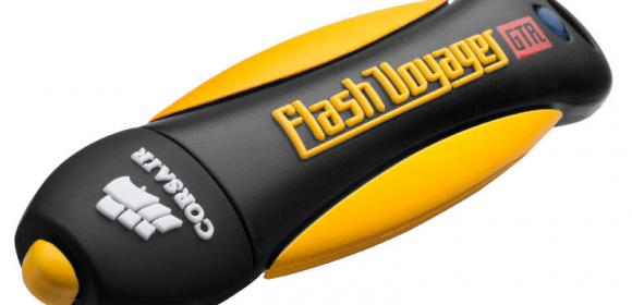 Corsair Pushes Flash Voyager Flash Drives to USB 3.0