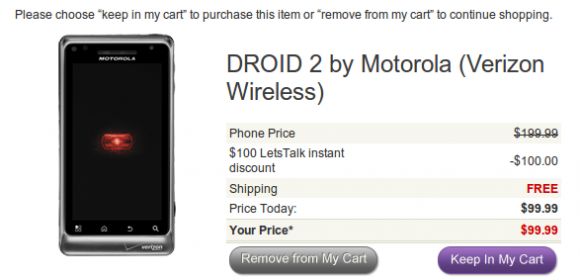 DROID 2 by Motorola Only $99.99 at LetsTalk
