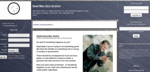 Deep Web Service Provides Dead-Man Switches to Whistleblowers