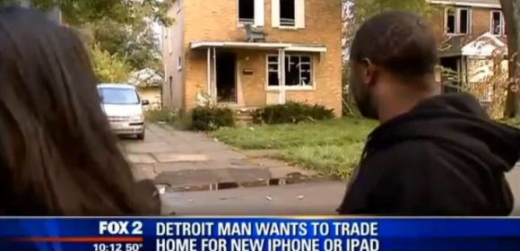 Detroit Man Wants to Trade House for iPhone 6