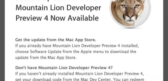 Download OS X 10.8 Mountain Lion DP4 Build 12A256 – Developer News
