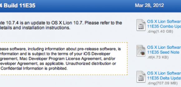 Download OS X Lion 10.7.4 Build 11E35 - Developer News