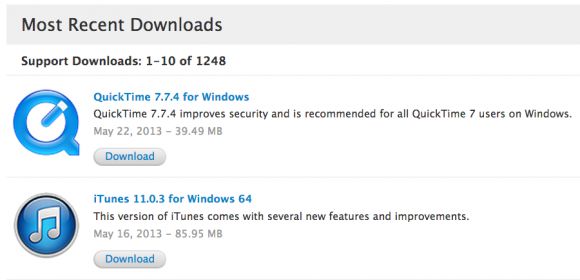 Download QuickTime 7.7.4 for Windows