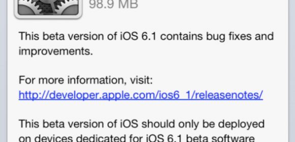 Download iOS 6.1 Beta 4 – Developer News