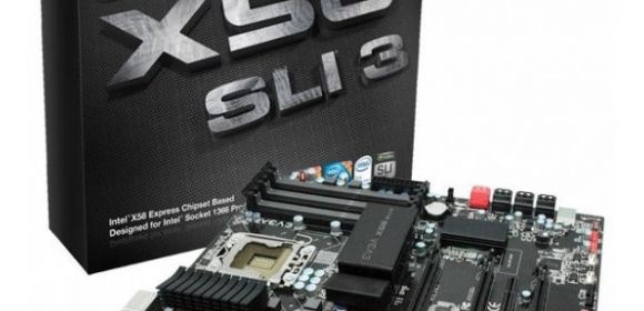 EVGA Equips X58 SLI3 Motherboard With USB 3.0 and SATA 6.0 Gbps