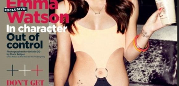 Emma Watson Sizzles on GQ Cover as “Bling Ring” Character