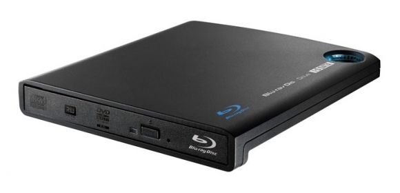 External Blu-ray Player Launched by I-O Data