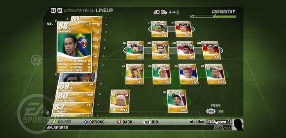 FIFA 09 Offers New Ultimate Team Mode