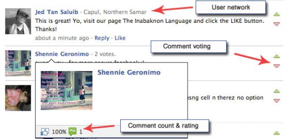Facebook Testing Threaded Comments and Feedback Rating