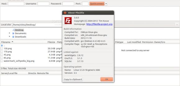 FileZilla 3.6.0 Final for Linux Is Now Available for Download