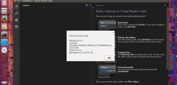 First Look at Visual Studio Code for Linux
