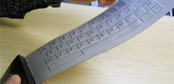 Flexible Keyboard with Clickable Keys Is the New Groove