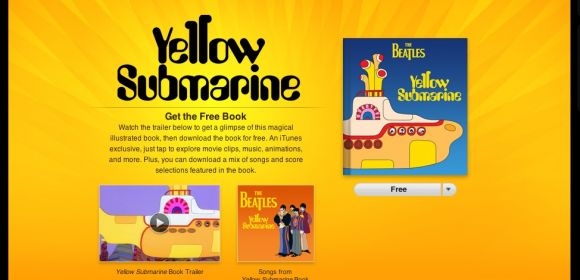 Free Beatles 'Yellow Submarine' Book Released Exclusively on iBookstore