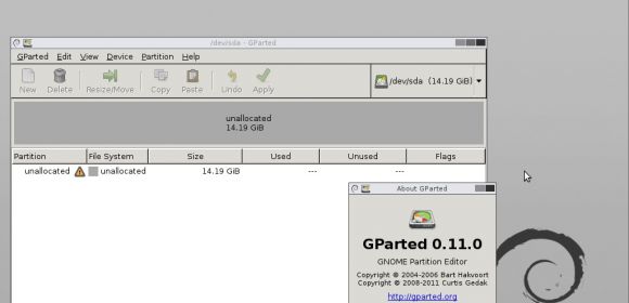 GParted LiveCD 0.14.0 Available for Download