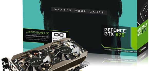 Galax GeForce GTX 970 Black Edition Is Compact and Overclocked
