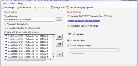 Easily Split and Merge Your PDF Files