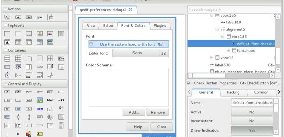 Glade 3.19 UI Designer Adds Support for New Widget Classes, Python 3 and GTK+ 3.16