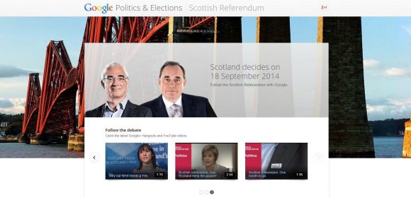 Google Creates Portal for Scottish Referendum
