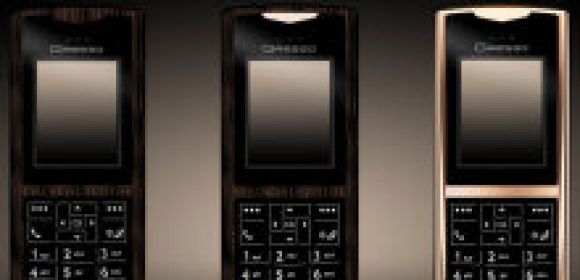 Gresso's African Blackwood and Gold Luxury Phones