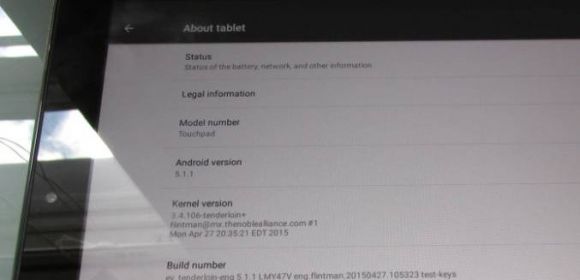HP TouchPad Gets Unofficial Android 5.1.1 Update