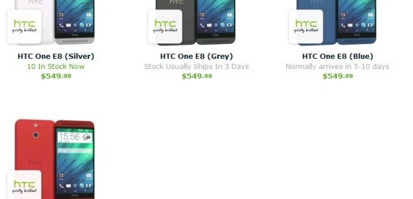 HTC One (E8) Arrives in the US at Expansys.com