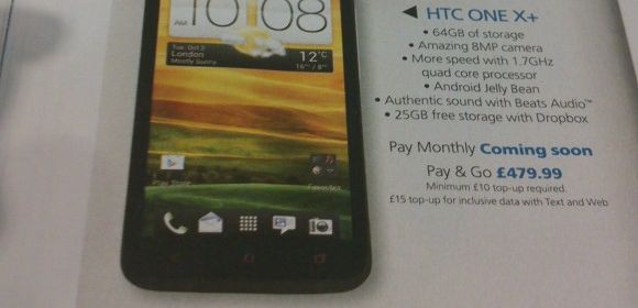 HTC One X+ Emerges at O2 UK
