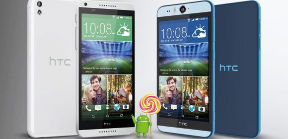 HTC Rolls Out Android 5.0 Lollipop to Desire 816 and Desire EYE