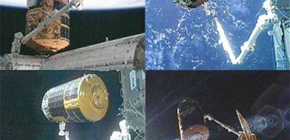 HTV Undocks from the ISS, Meets Its Doom