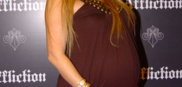 Heavily Pregnant Jenna Jameson Makes Rare Public Appearance