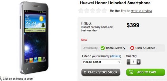 Huawei Honor Now Available in Australia via Dick Smith