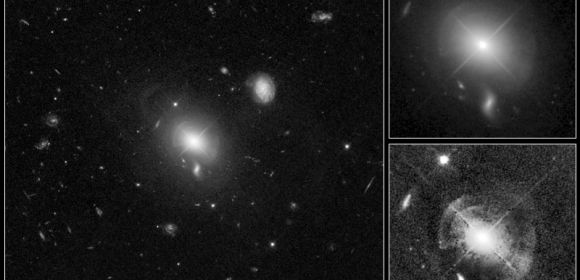 Hubble Spies on Leftovers from Possible Galactic Collision