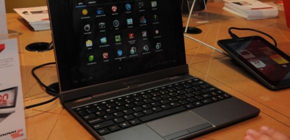 IFA 2012: Lenovo IdeaTab S2110A Tablet with Keyboard Dock Hands-On