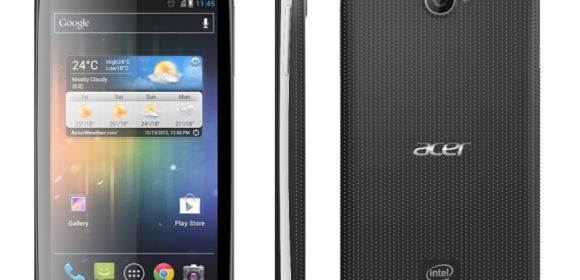 Intel-Based Acer Liquid C1 Smartphone Goes Official