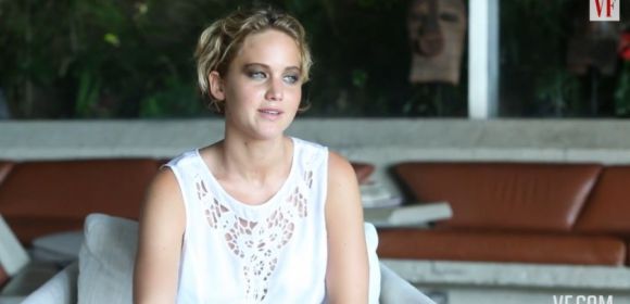 Jennifer Lawrence Is Adorable in Vanity Fair Interview, Quite Cheesy – Video