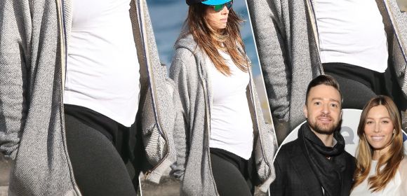 Jessica Biel Is “at Least” 3-Months Pregnant, Will Give Birth in April