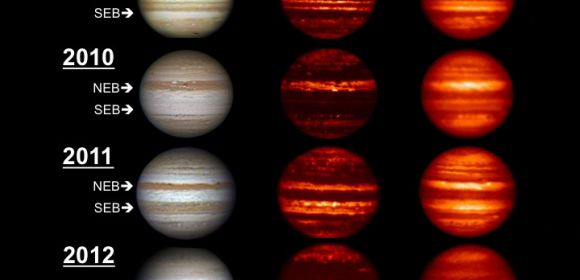 Jupiter Is Slowly Turning White, While Taking a Beating