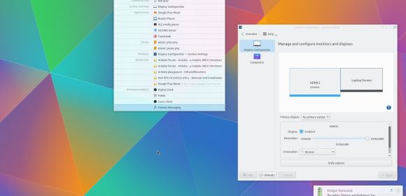 KDE Plasma Desktop Massive Update with New Login Manager and Theming for GNOME Apps