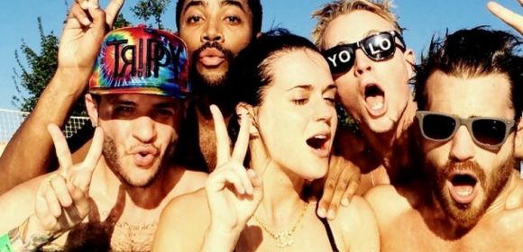 Katy Perry Shows Off Killer Curves in Hot Water Park Video