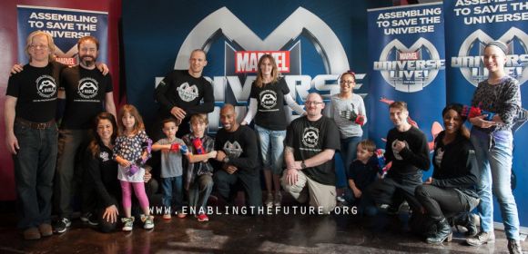 Kids Get Super Hands via Marvel Universe LIVE! - Video