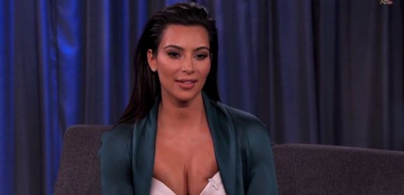 Kim Kardashian Dishes Out Kanye West Wedding Details on Jimmy Kimmel – Video